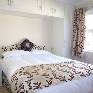 Guest bedroom in brand new showhome, at Ferndale Park, Bray, Berkshire