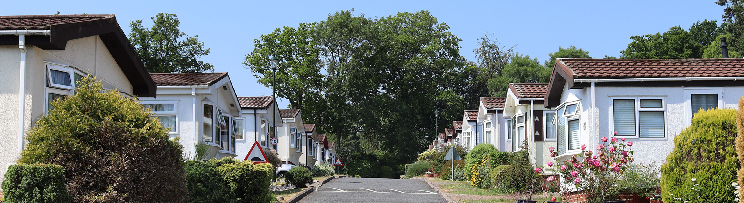 Merrywood Park was completely redeveloped by Greenford Park Homes