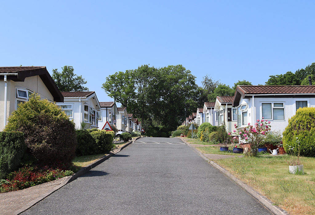 Merrywood Park was completely redeveloped by Greenford Park Homes